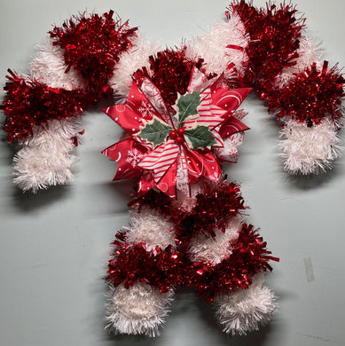 Double Candy Cane Wreath