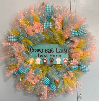 Cat Lady Wreath