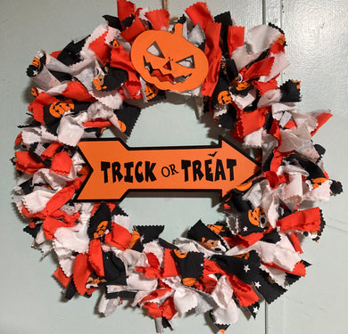 Trick or Treat Wreath