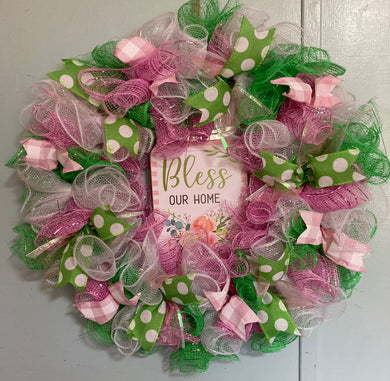 Bless our Home Wreath