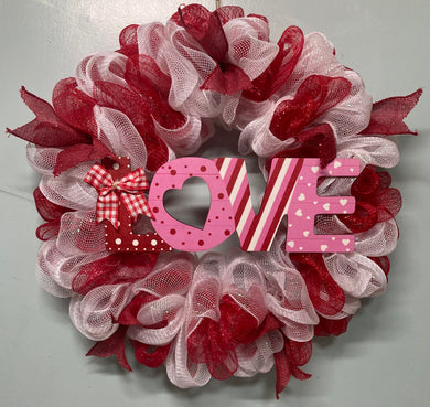 Love Valentine Wreath