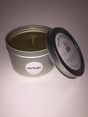 8 ounce Hot Fudge scented candle